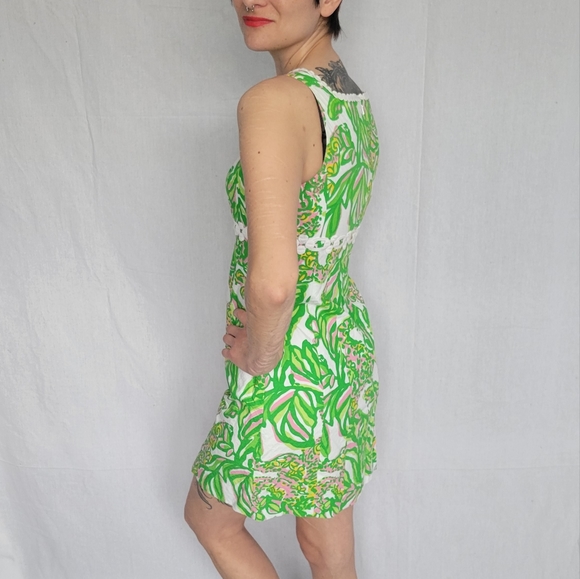 Lilly Pulitzer mod style mini dress - Picture 3 of 5
